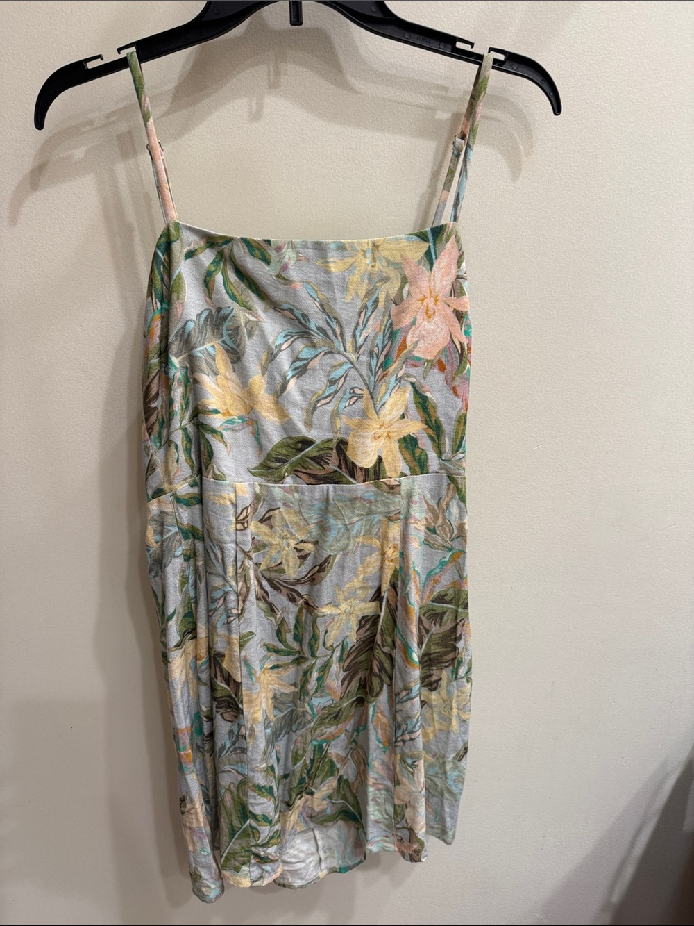Show Me Your MuMu Pastel Floral Slip Dress in Light Blue